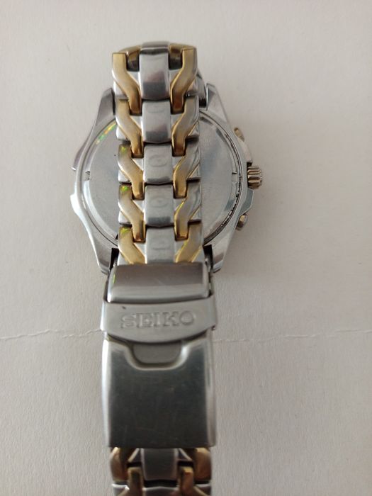 Relógio Seiko cronógrafo solar