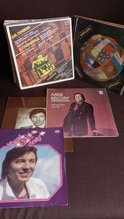 Пластинки виниловые 70-80-90 х. (33 шт.)