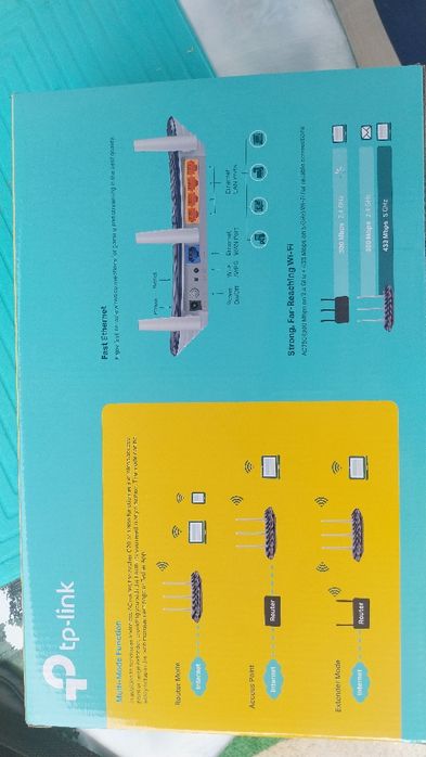 AC 750 wireless router como novo