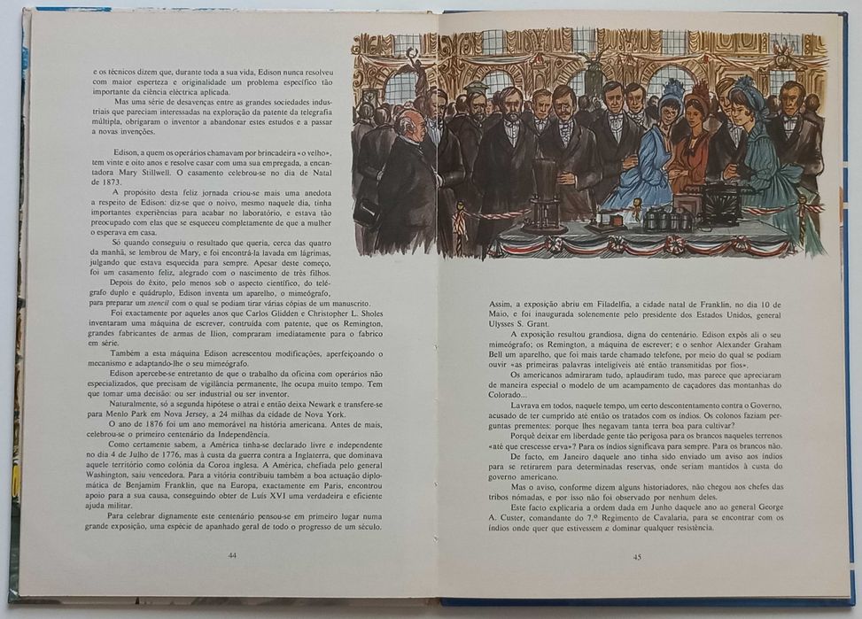 Livros sobre Thomas Edison / Louis Pasteur