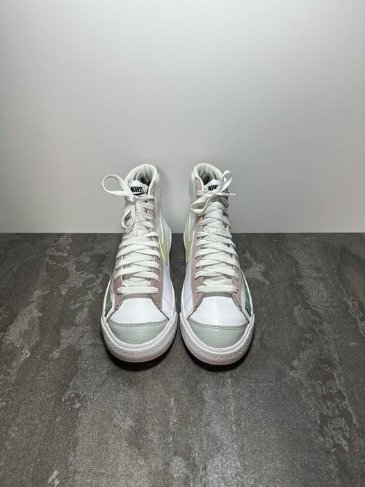 Кросівки Nike Blazer Mid 77 White Pink Green Yellow