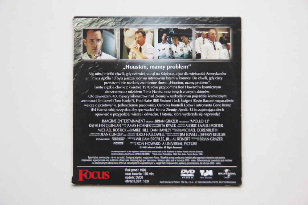 Apollo 13 dvd Tom Hanks