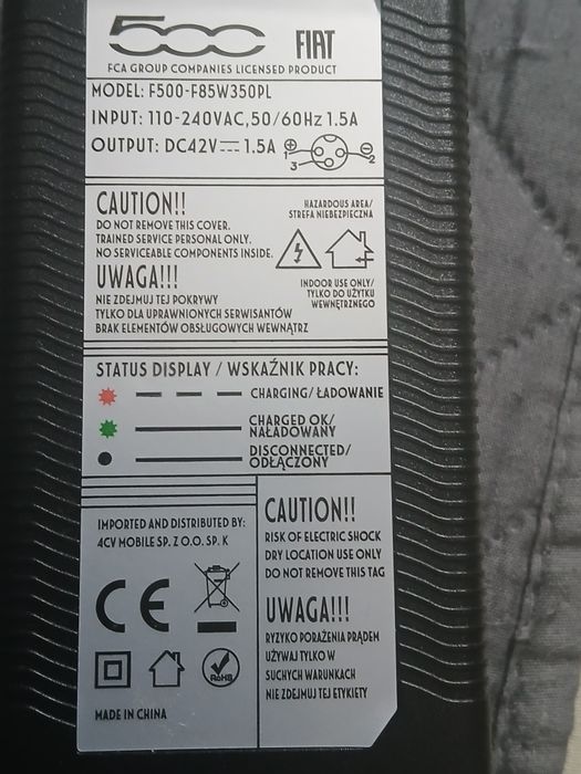 Hulajnoga  elektryczna Fiat 500