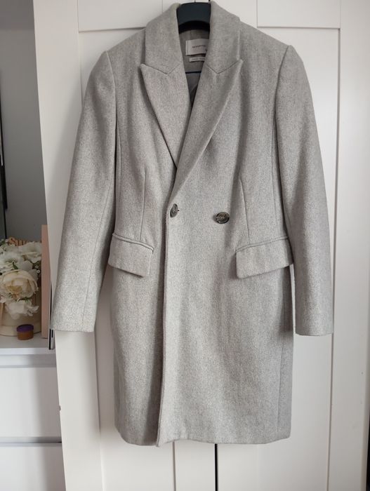 Płaszcz Reserved 50% wełna