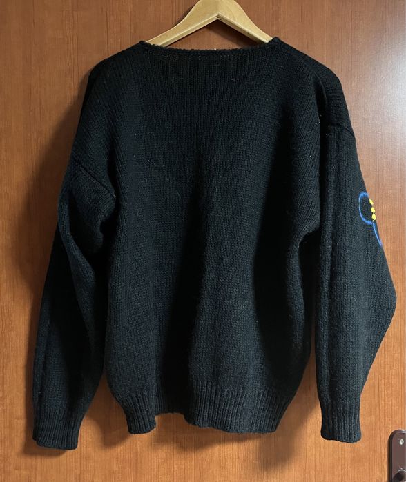 Oversizowy oryginalny sweter,r.40/42