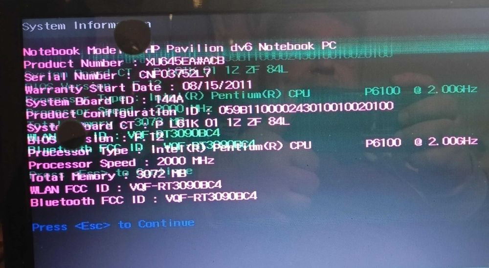 Pavilion dv6-3000 запчасти