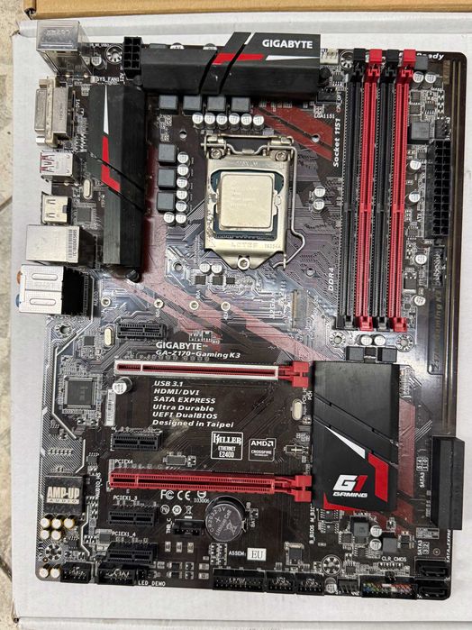 Материнська плата Asus z170/h61/h81 + Водянка лот