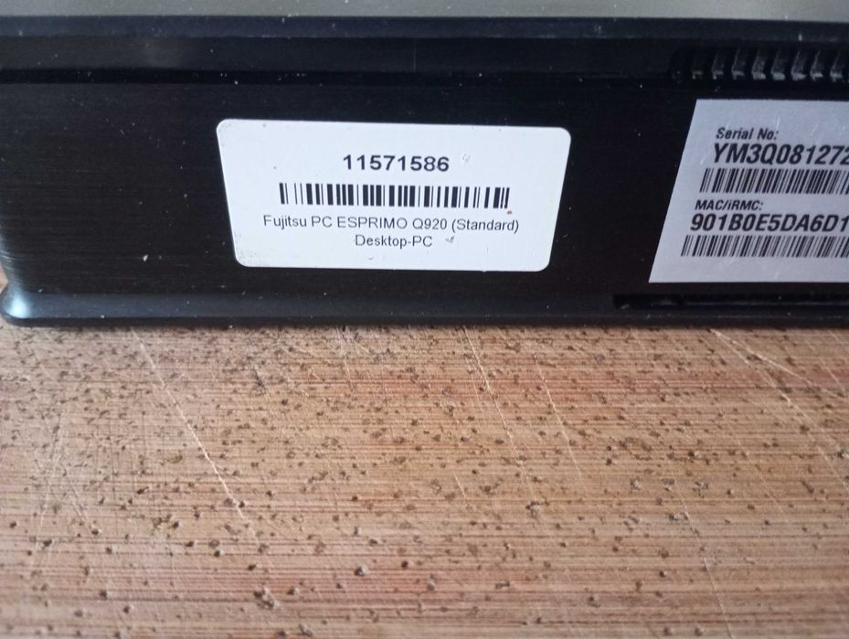 fujitsu q920 mini pc. (Batocera?)Proszę dzwonić.