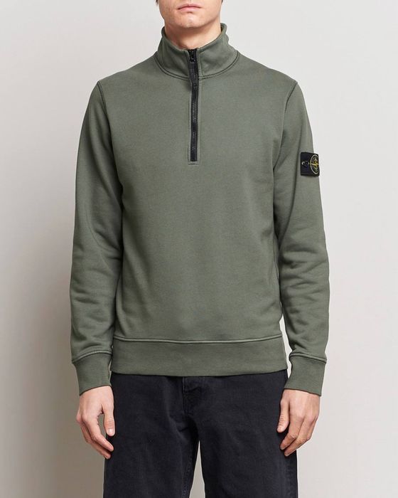 Кофта на 1/3 замке Stone Island (зип, зипка, свитшот)