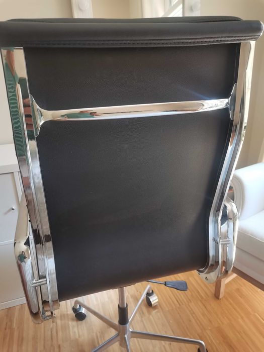 Fotel chrom, replika Vitra SoftPad