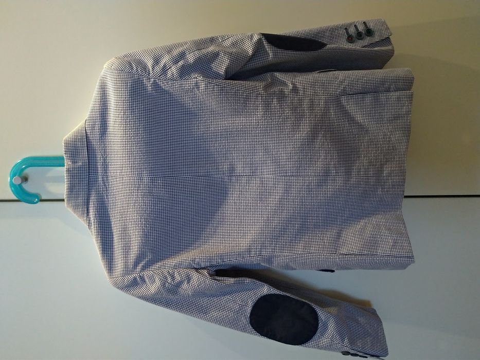 Blazer LION OF PORCHES Xadrez cotoveleiras (5/6 anos)