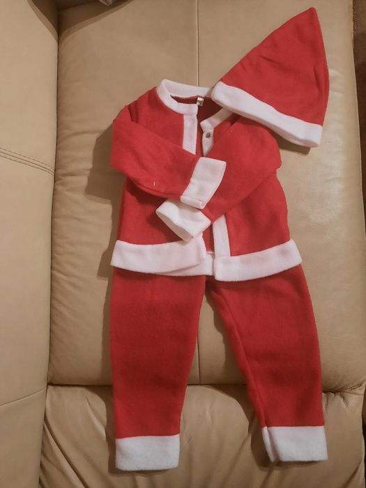 Mikołaj Trzyczęściowy strój Mikołaja przebranie - opis