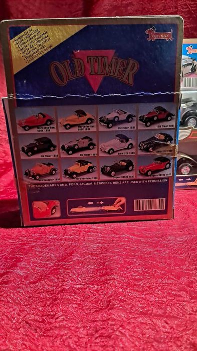 Miniaturas OLD TIMER – Hobby Dax – 2 Packs Vintage – Pull Back–Coleção