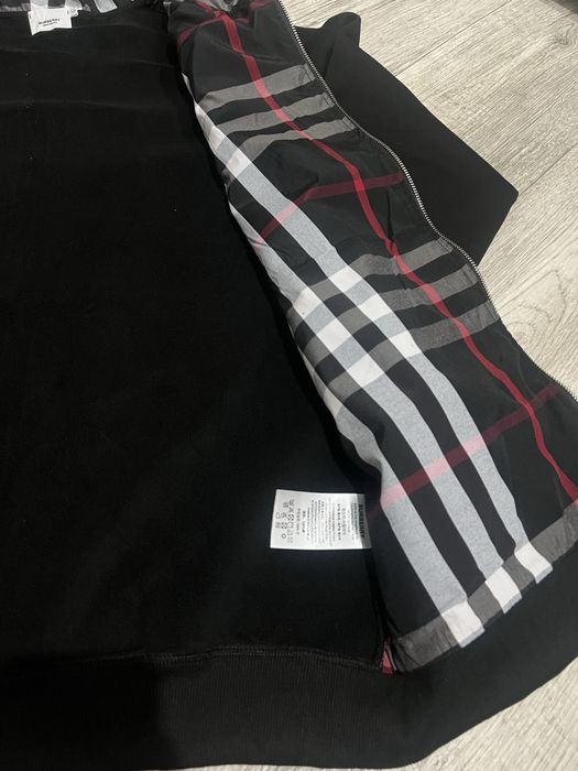 Зіп худі Burberry , зіп худі барбері , черная зипка барбери