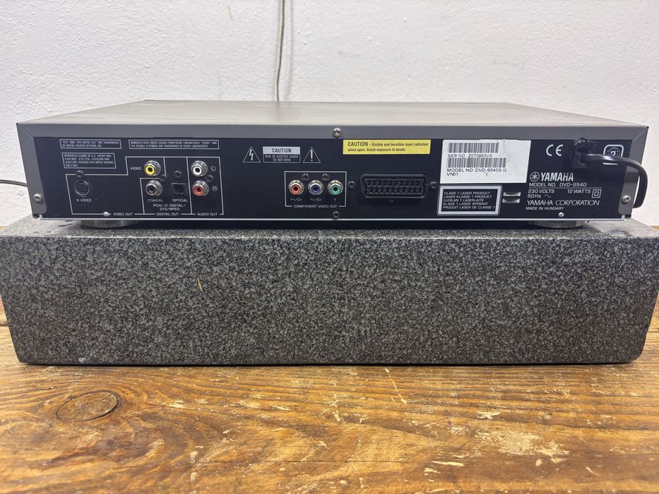 Odtwarzacz DVD Yamaha DVD S 540