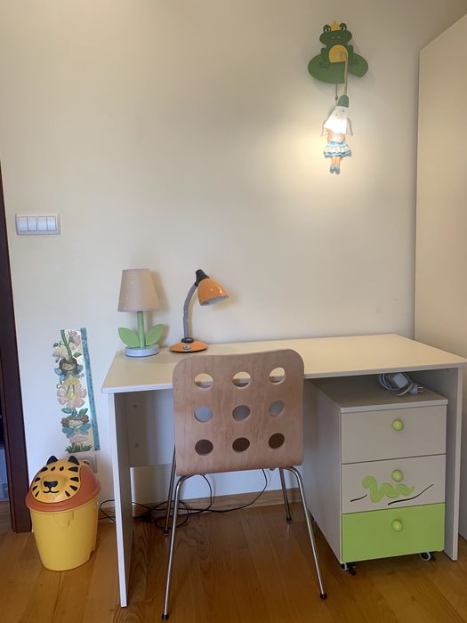 Sprzedam zestaw mebli dziecięcych - Meblik- kolekcja Sawanna -stan bdb