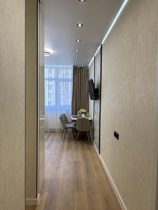 Терраса 1-комнатная квартира с ремонтом ЖК 61 Жемчужина/Краснова/Море