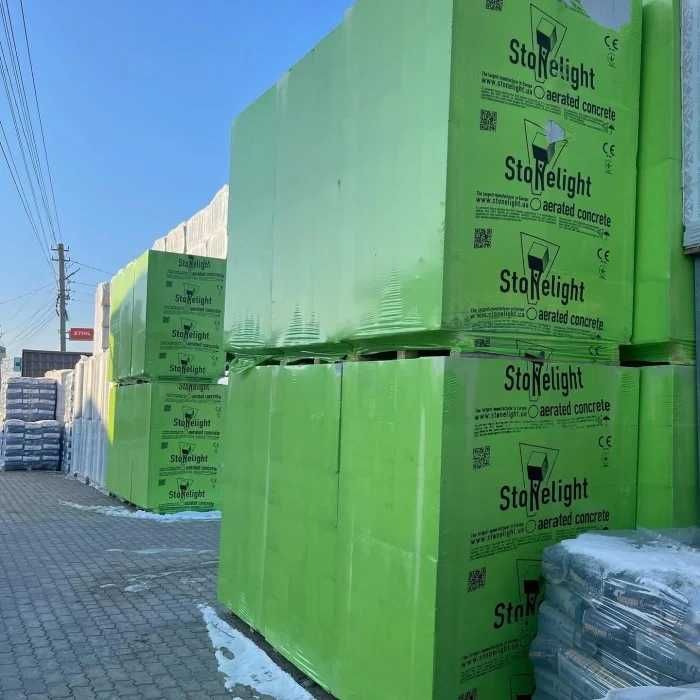 Газоблок стоунлайт газоблок Блок будівельний