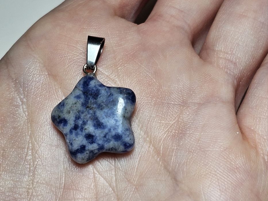 Zawieszka Sodalit Naturalny – Gwiazdka