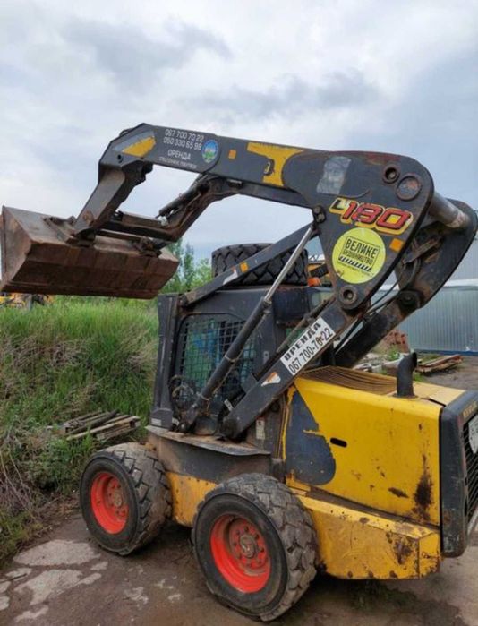 міні-навантажувач new holland L180