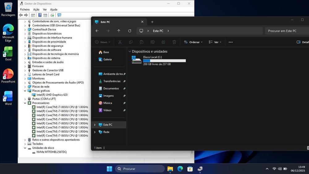 Dell i7 até 7 Horas autonomia
