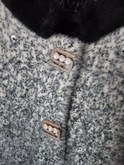 Płaszczyk kurtka alpaka