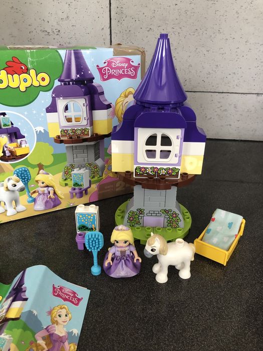 Lego duplo zestaw klocki wieża roszpunki