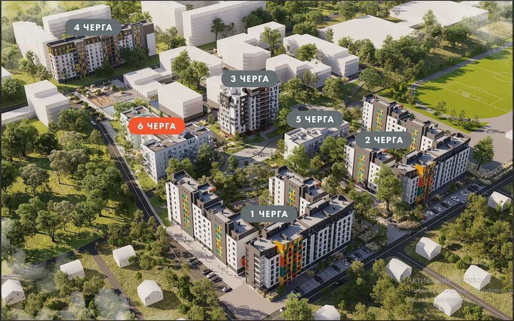 Трикімнатна квартира в ЖК Краківський_M