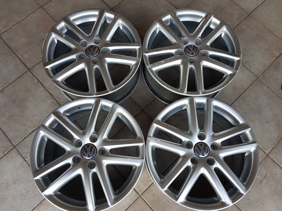 Felgi aluminiowe OEM VW Golf 5 6 7x17 et54 5x112 Touran Caddy