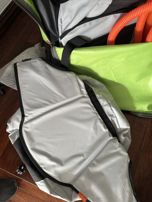Kayak insuflável 2 lugares + Pagaias e Bomba