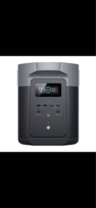 EcoFlow DELTA 2 Max 2048Wh 2400W Нова Зарядна Станція Гарантія UPS Для Квартири Будинку Кемпінгу