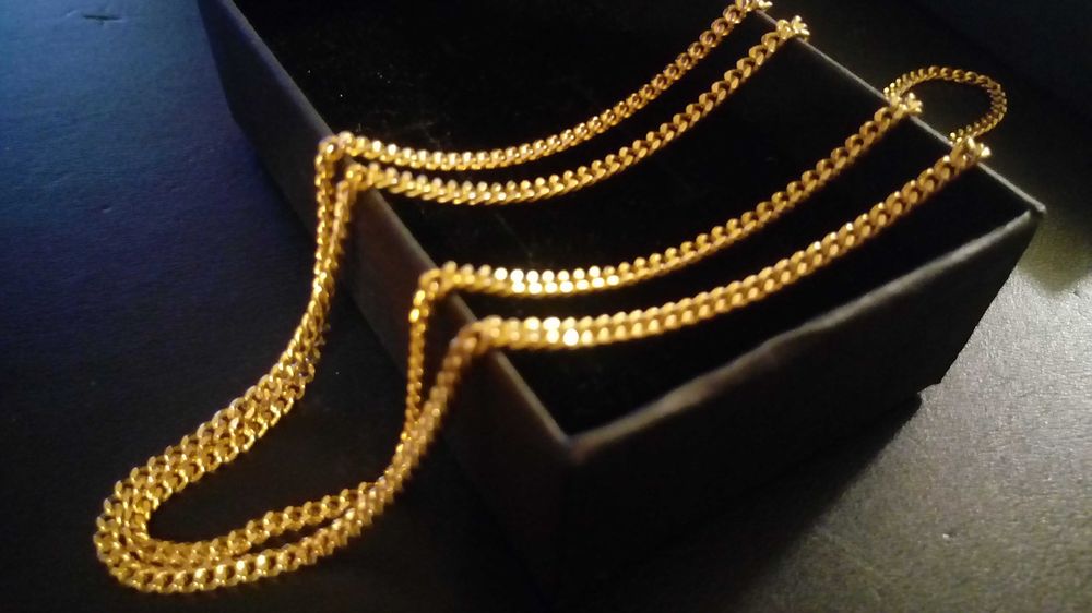 Piękny ZŁOTY Łańcuszek Próby 333 / 60cm / ŻÓŁTE ZŁOTO - OKAZJA !!!