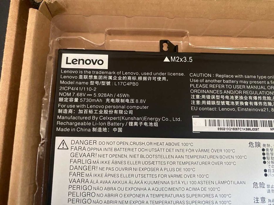Акумулятор батарея Lenovo L17C4PB0 L17C4PH1 Lenovo IdeaPad 530s Lenovo Yoga 530 Lenovo Flex 6 Lenovo Xiaoxin Air: 14, 15 Нова. Оригінал