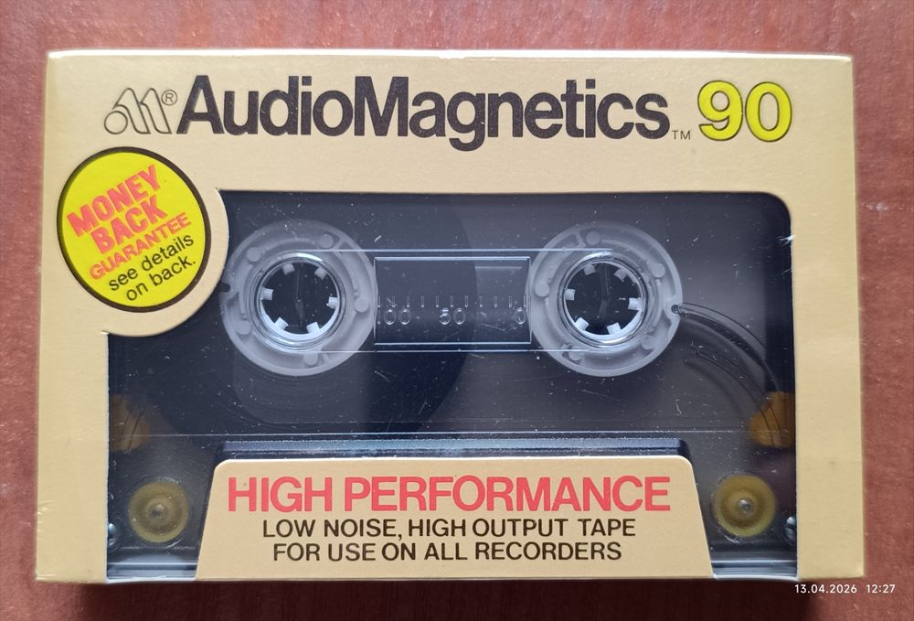 Kasety magnetofonowe Audio Magnetics C90