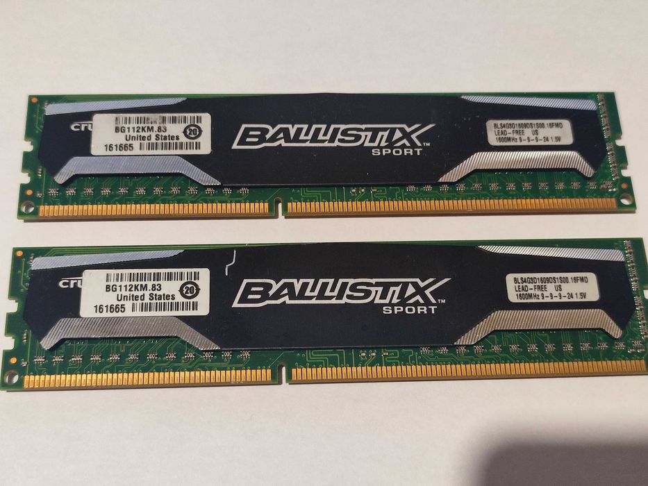 Оперативна память DDR3  16Gb і  8Gb