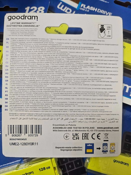 Sprzedam pendrive goodram 128gb