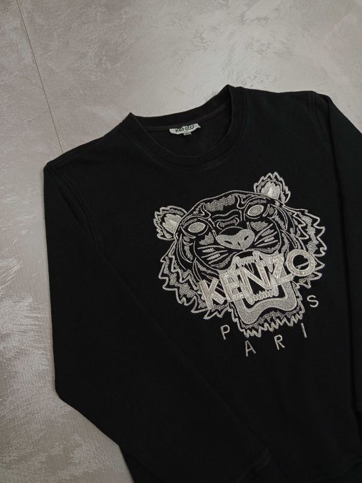 Damska bluza bez kaptura Kenzo M crewneck paris haft