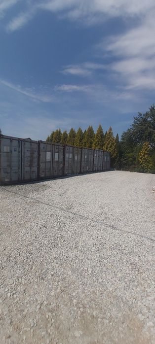 Magazyn samoobsługowy kontener morski 14m2