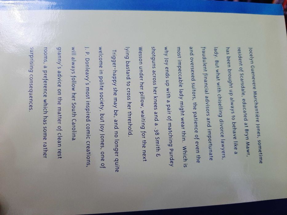 J. P. Donleavy – The Lady who Liked Clean Rest Rooms