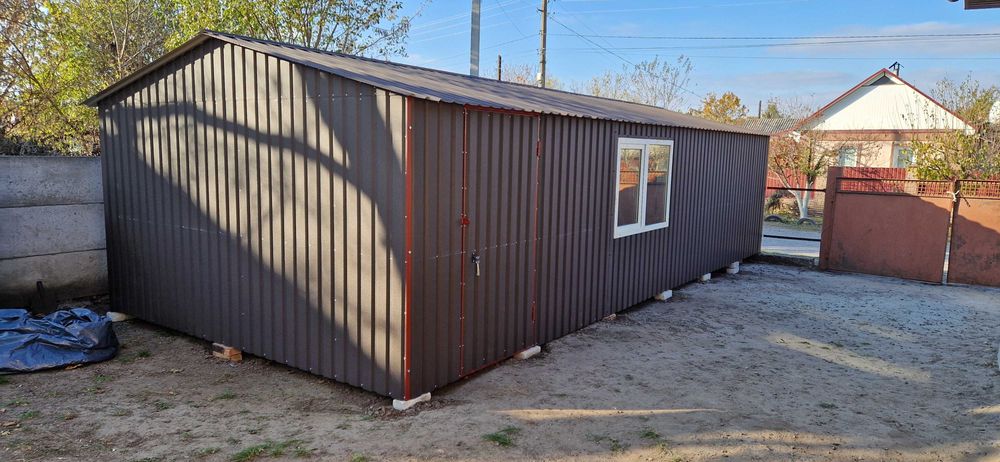 Гарж метелевий металоконструкції