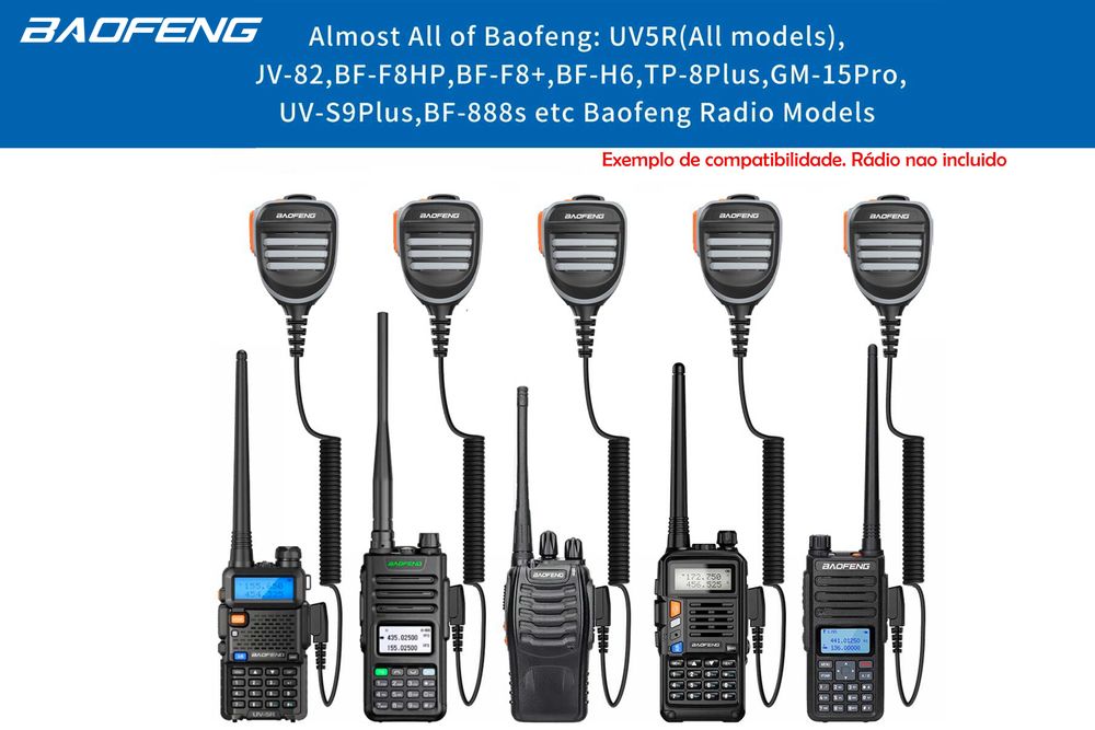 Baofeng 2 Jack PTT Speaker Microphone64409451237379121