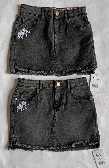 Юбка новая джинсовая Mothercare 110-116 нова вельветова спідниця 122