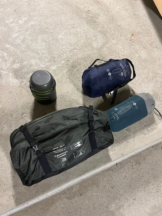 Carrinho para fazer longos percursos a pé