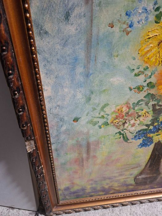 Obraz kwiaty w wazonie