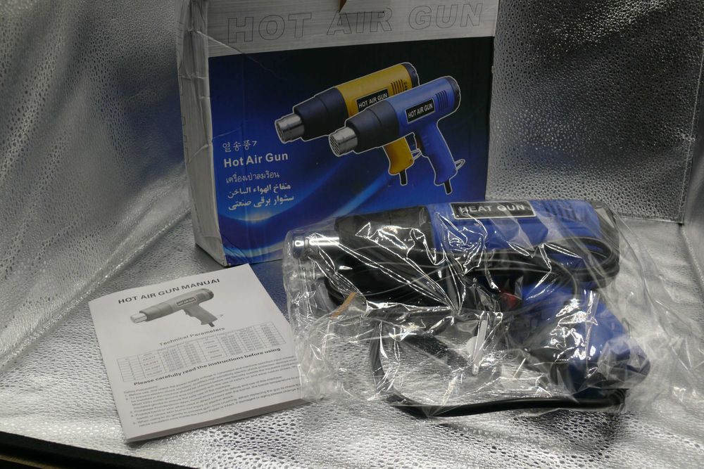 Pistola de ar quente (heat gun)