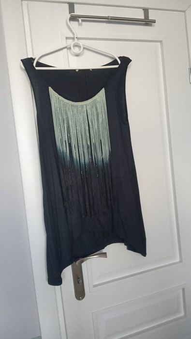Top, bluzka czarna 40 do 48