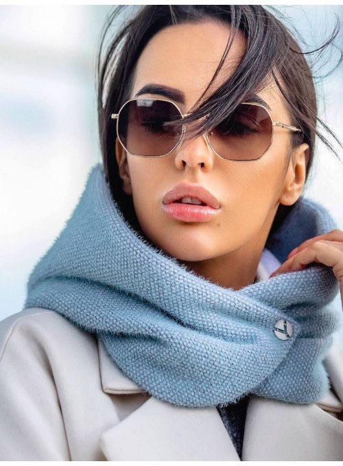 Капор новый изумрудный очень теплый зеленый