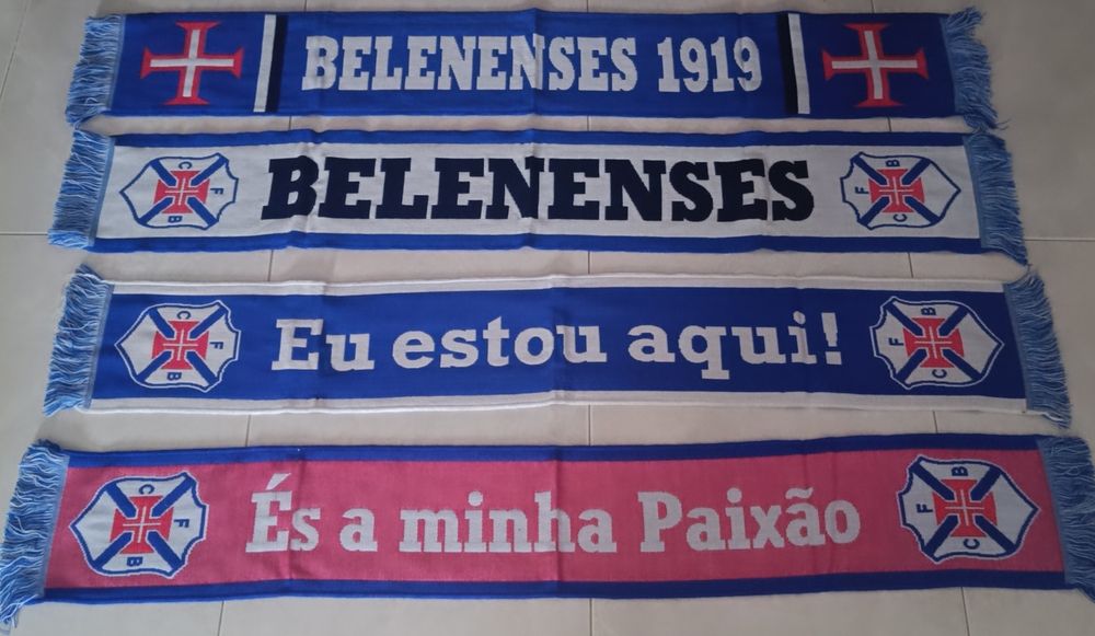 4 Cachecois do Belenenses novos