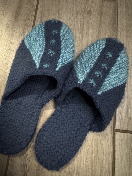 Тапки ручной работы комнатные обувь