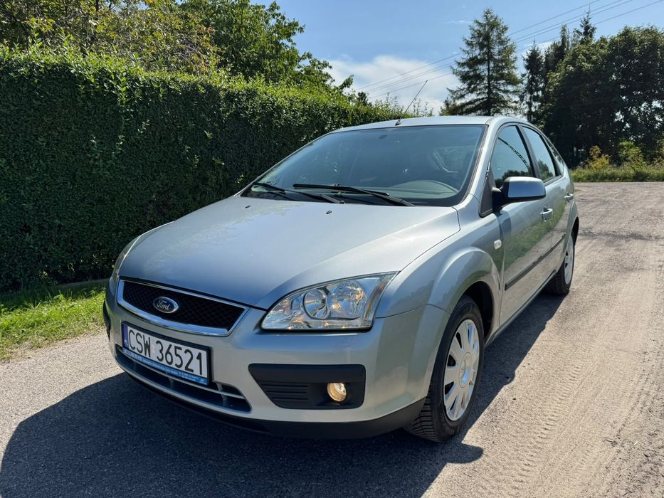 Ford Focus MK2 1.6 benzyna sprowadzony zarejestrowany klima elektryka android
